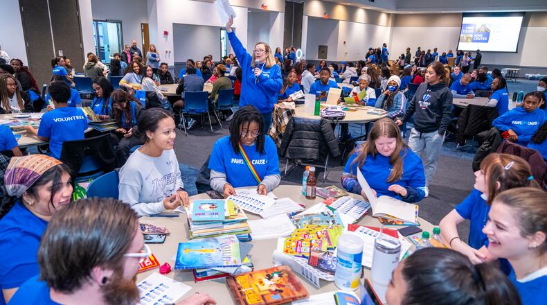 Engagement programs at Georgia State University get students connected to peers, mentors and activities even before classes begin. Courtesy of Carolyn Richardson