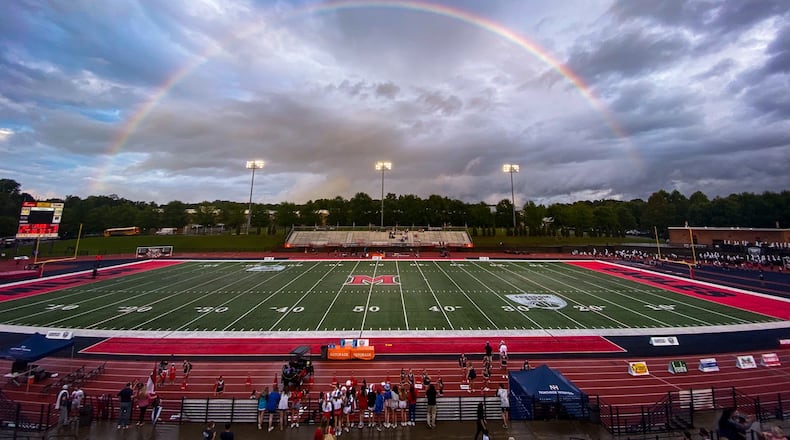 Milton High School's Eagles Nest is home to the Eagles football team.