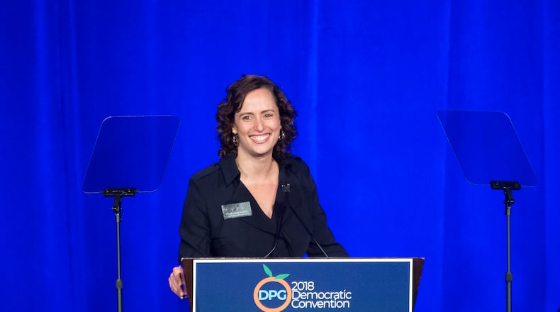 Lindy Miller is running for Public Service Commission. (ALYSSA POINTER/ALYSSA.POINTER@AJC.COM)