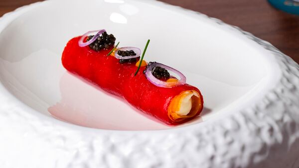 The  blue fin tuna roll at Lazy Betty packed intense pleasure into an amazingly light package. (Courtesy of Graftable)