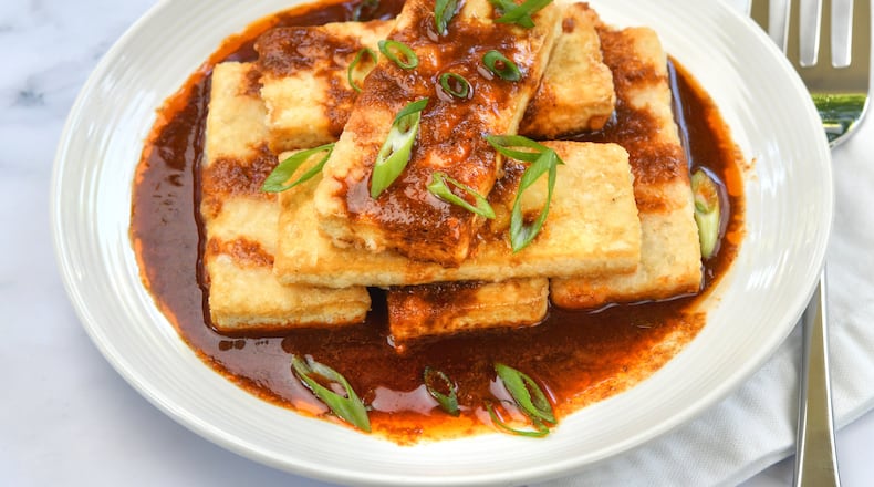 Spicy Fried Tofu. Chris Hunt for The AJC