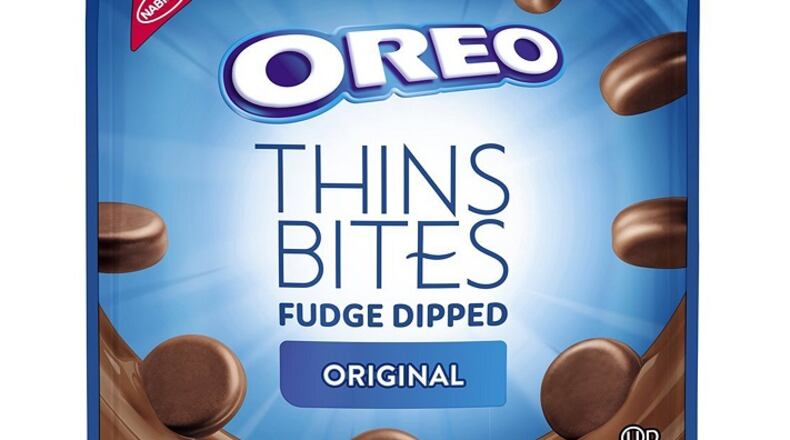 Fudge-Dipped Oreo Thin Bites bumps up the ratio of chocolate to cookie. (Courtesy Amazon)