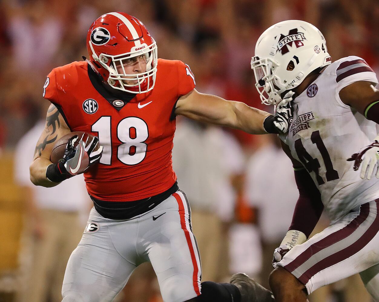 Photos: Georgia dominates Mississippi State, improves to 4-0