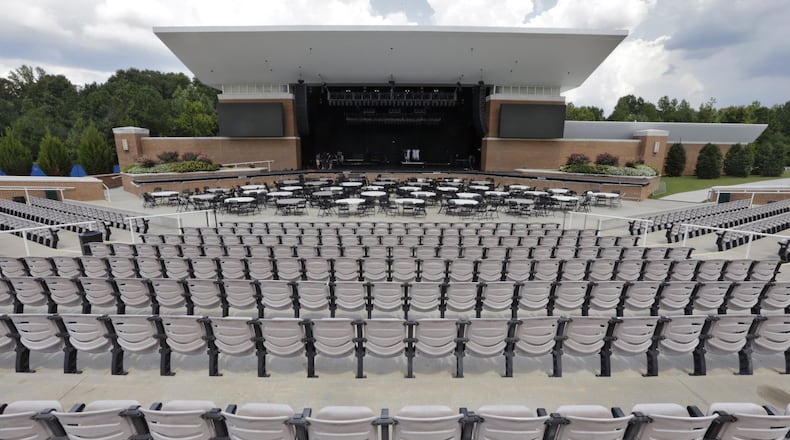 Wolf Creek amphitheater. BOB ANDRES /BANDRES@AJC.COM AJC File Photo