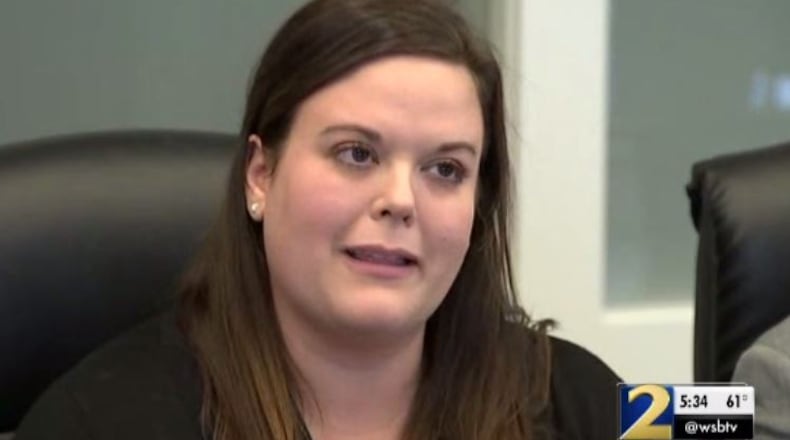 Mallory Heath was shot and robbed at Post Glen apartments early Saturday.