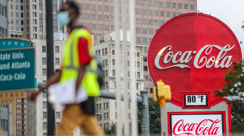 Atlanta-based Coca-Cola Company was battered financially for much of last year. The global pandemic kept many consumers from restaurants, stadiums and other spots that the company normally heavily relies on for sales of its drinks.