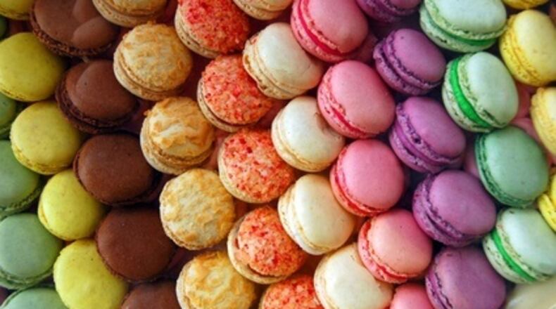 Photo credit: Colorful macarons at Macaron Queen.
