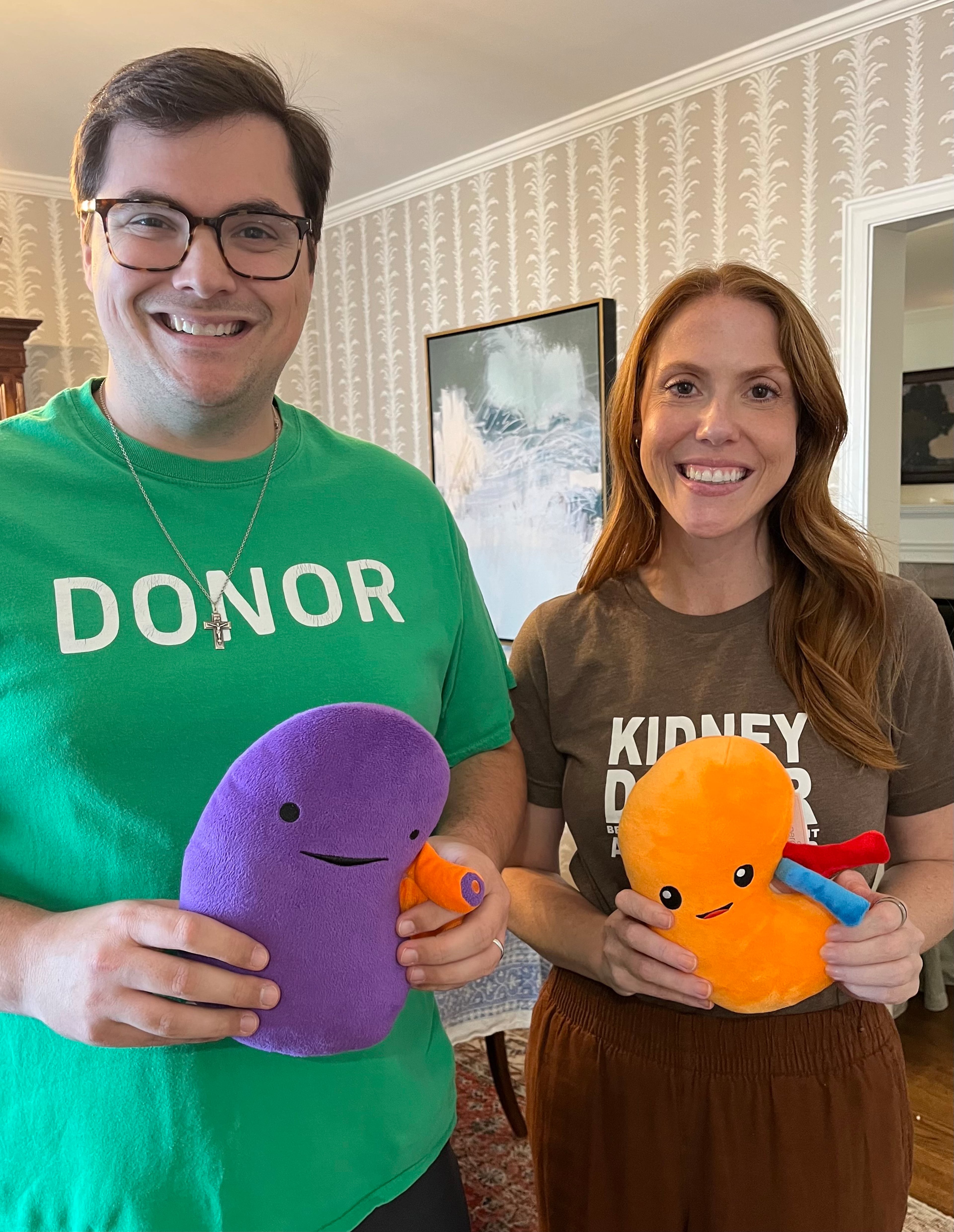 Shown here are Bryan Lewis and his sister, Jennifer Lewis, after Jennifer decided to follow in his footsteps and donate a kidney to their childhood friend Angela Marasco Cassandra. (Courtesy of Jennifer Lewis and family)