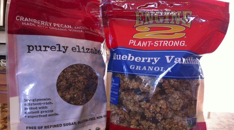 Take your pick: sophisticated Purely Elizabeth or bold Engine 2. (Allen Pierleoni/Sacramento Bee/TNS)