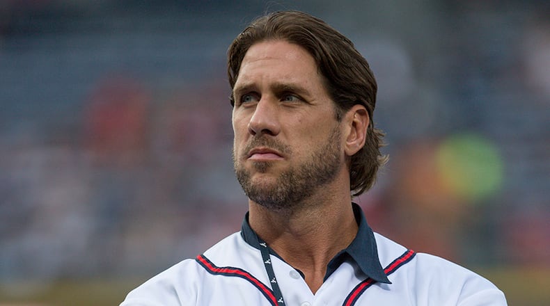 Former Braves closer John Rocker recently took part in alumni weekend at Turner Field.