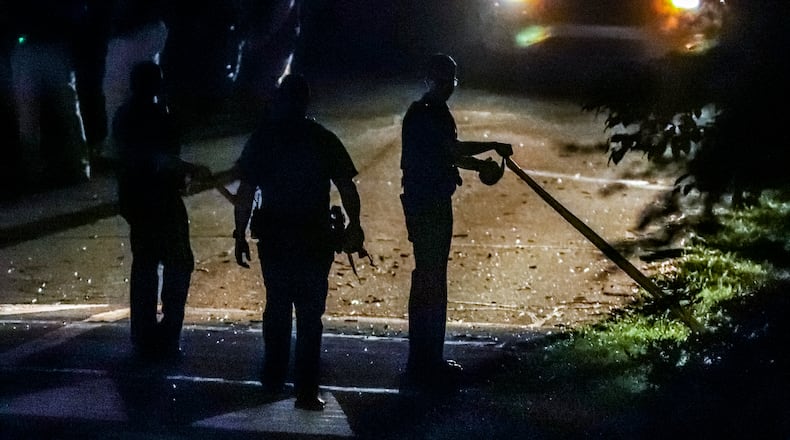 Gwinnett County police investigated after two teenagers were found dead July 21 in a lakefront neighborhood.