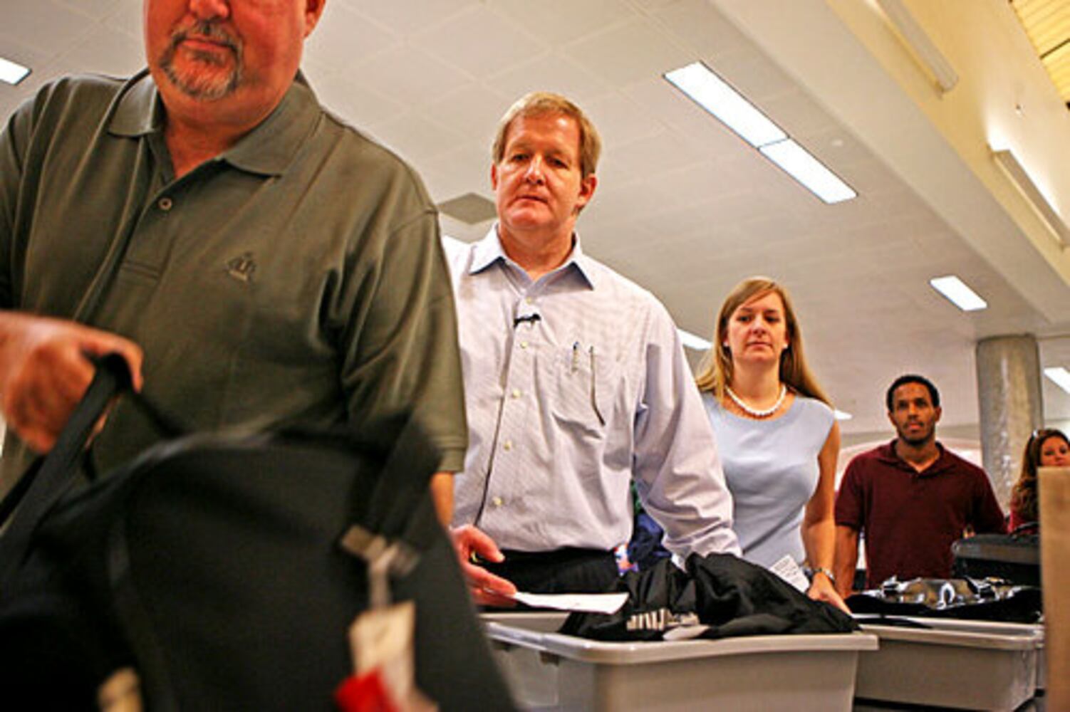 It's busy everywhere: Scenes from the nation's airports