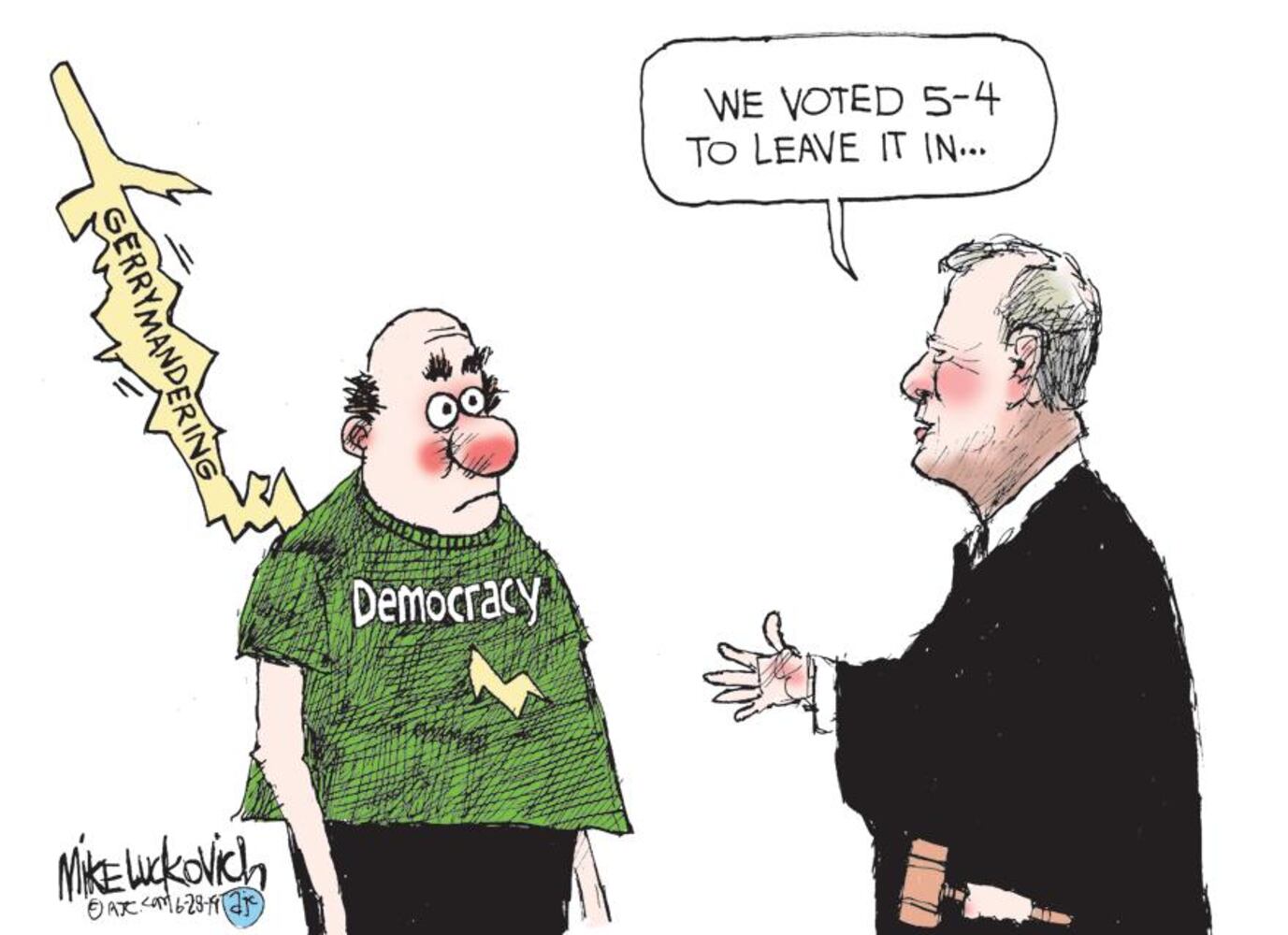 Mike Luckovich: The Round File for June 2019