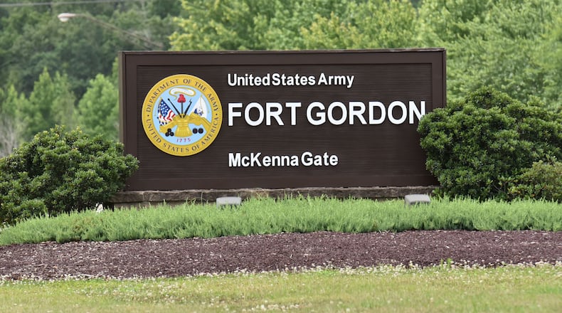 Fort Gordon, outside Augusta, is the home of the U.S. Army Cyber Center of Excellence and the home of the U.S. Army’s Cyber Command. HYOSUB SHIN / HSHIN@AJC.COM