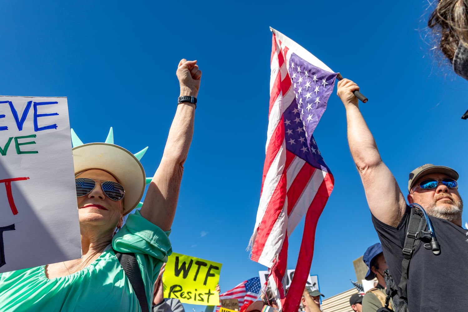 No Kings rally and march in downtown Atlanta