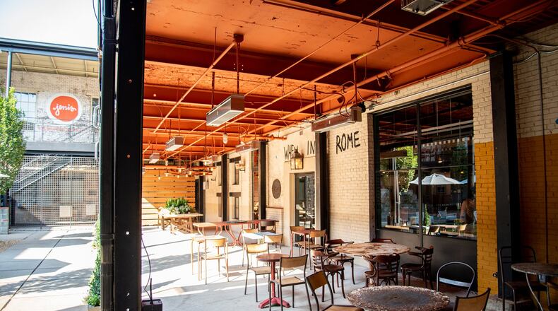 Forza Storico covered patio. Contributed by Mia Yakel