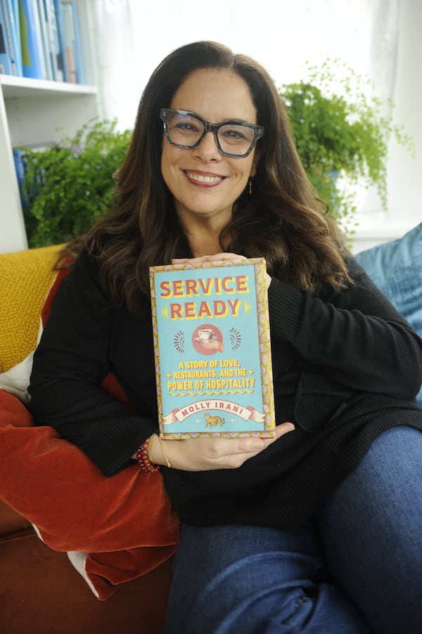 Molly Irani, co-founder of Chai Pani, will be signing her book "Service Ready" at the Decatur restaurant this week. (Courtesy of Chai Pani)
