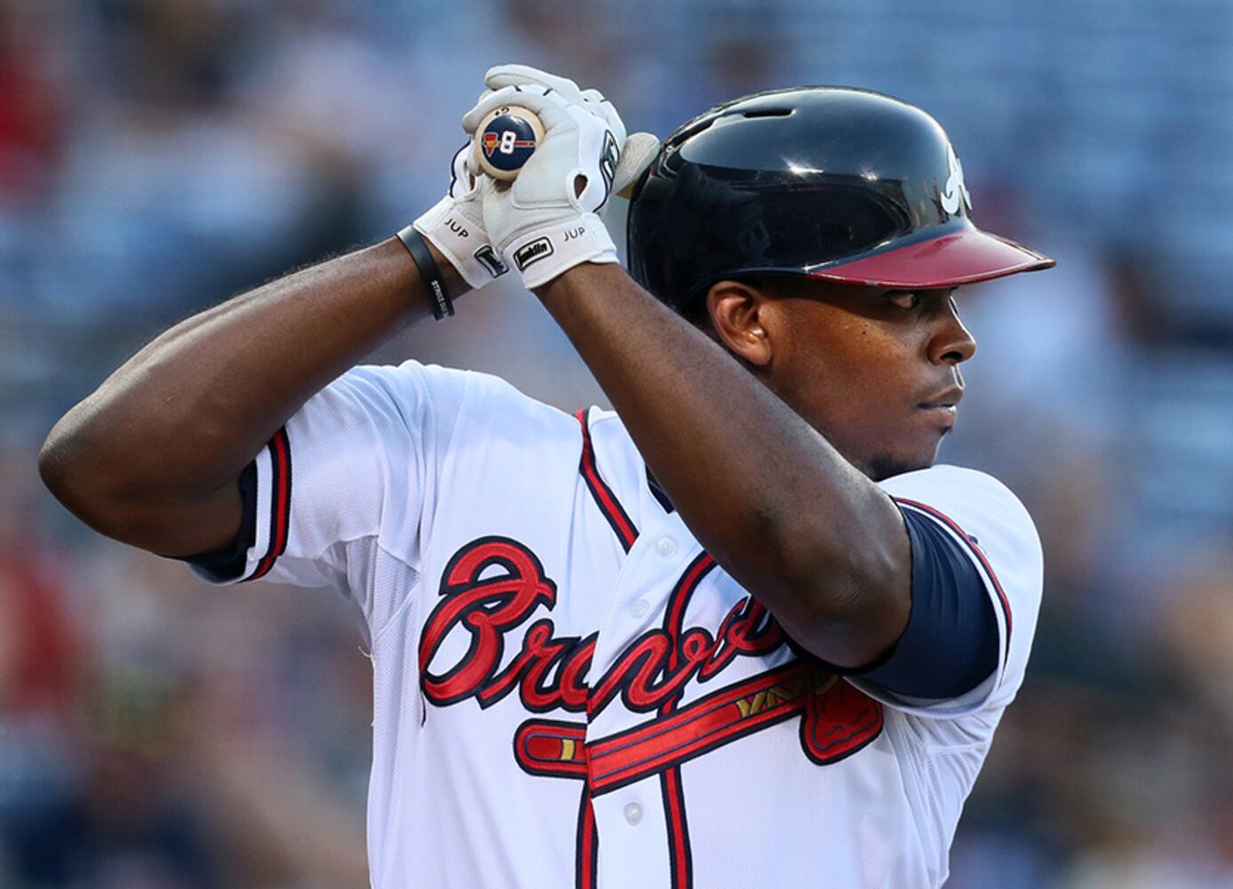 Justin Upton as a Brave