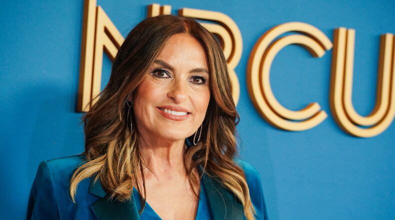 FILE -Mariska Hargitay appears at the NBCUniversal Emmy Luncheon in Beverly Hill, Calif., on April 22, 2026. (Photo by Jordan Strauss/Invision/AP, File)