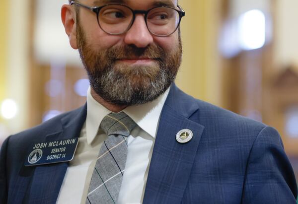 State Sen. Josh McLaurin, D-Sandy Springs, attended a Denver conference on psychedelic therapy. (Natrice Miller/The Atlanta Journal-Constitution)