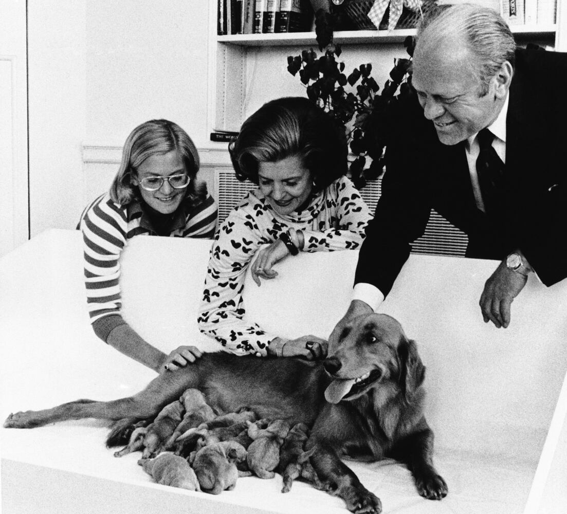 White House dogs, cats and more through the years.