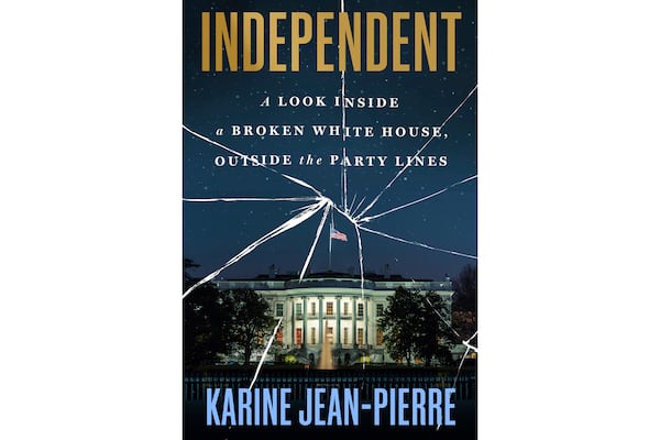 This cover image released by Grand Central Publishing shows "Independent: A Look Inside a Broken White House, Outside the Party Lines by Karine Jean-Pierre. (Grand Central Publishing via AP)