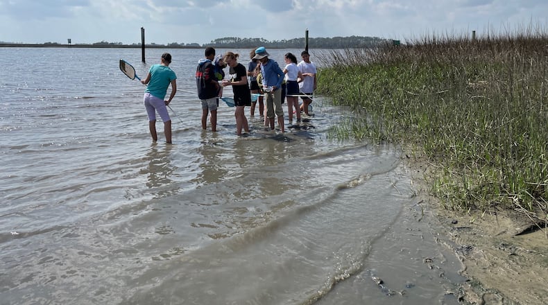 Spring 2023 "Fish Gotta Swim" students (Photo Courtesy of Wilderness Southeast)
