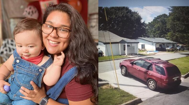 A man and woman were arrested Saturday after police said they kidnapped a 1-year-old boy from his mother at gunpoint.