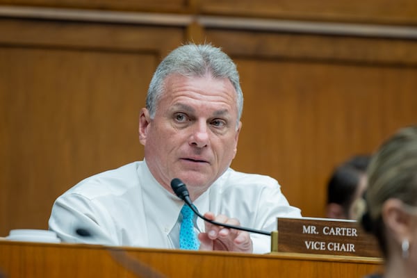U.S. Rep. Buddy Carter, R-St. Simons Island, fears pharmacy benefit managers are driving up cost of prescription drugs.