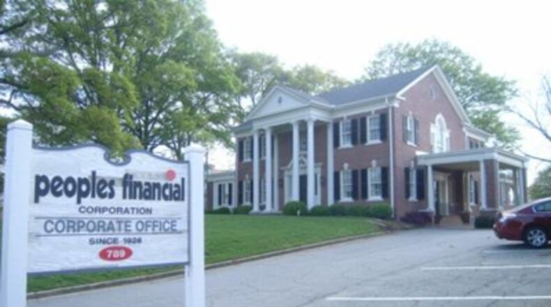 A shopping center will be built at 789 Church St. across from the new emergency department at WellStar Kennestone Hospital on the current site of Peoples Financial Corp. Courtesy of Marietta