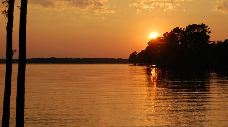 A 20-year-old Georgia woman died after a tree fell on top of the pontoon boat she was riding in at Lake Murray in South Carolina, according to authorities.