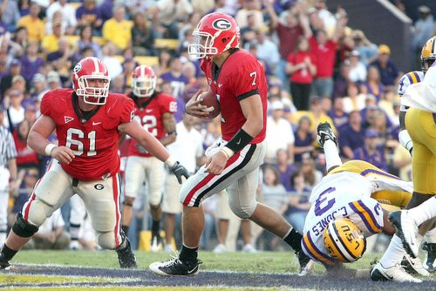 Georgia vs. LSU
