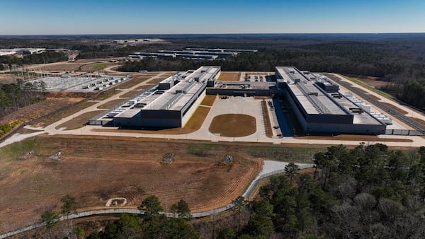 Meta's Stanton Springs Data Center is seen Tuesday, Jan. 13, 2026, in Newton County, east of Atlanta. (Mike Stewart/AP)