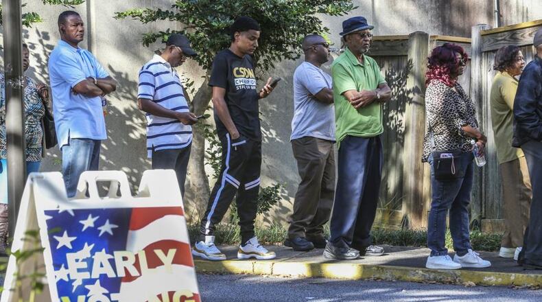 Fulton County has opened one site for early voting in the Atlanta City Council District 3 runoff special election. AJC file photo