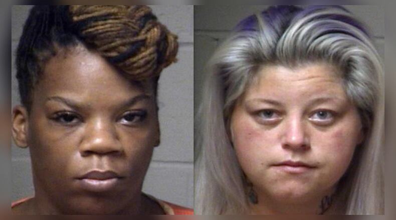 Olubumi Ogunsuyi and Whitney Hayden were arrested in connection with a large-scale drug bust in Paulding County, the sheriff's office said. (Credit: Paulding County Sheriff's Office)