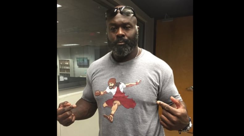 Hugh Douglas is part of 92.9/The Game's morning show. CREDIT: Twitter photo