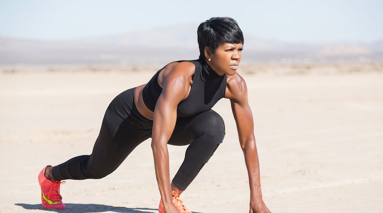 Co-owner of Gymnetics Fitness Ellen Ector says when she travels, it's usually to run a 5K.
(Courtesy of Robert Ector)