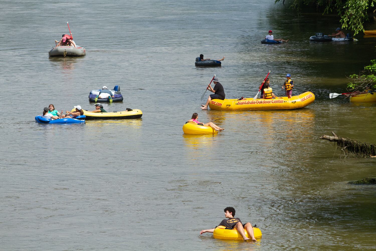 PHOTOS: Summer tradition returns with tubing on the Hooch