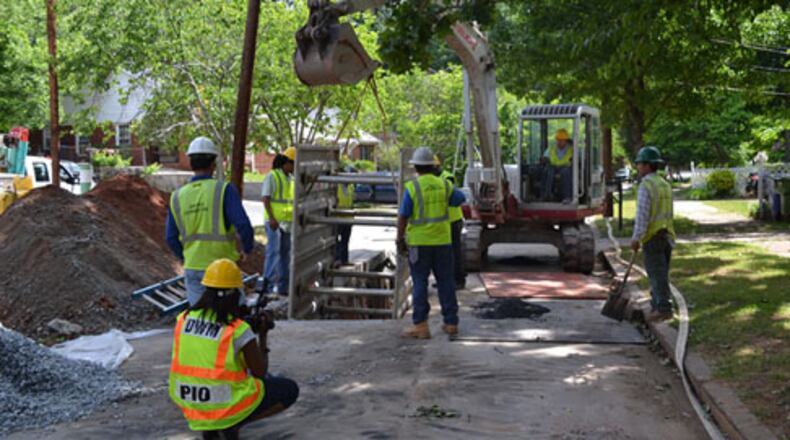 Atlanta’s Department of Watershed Management has identified 86 potential repair and rehabilitation projects.