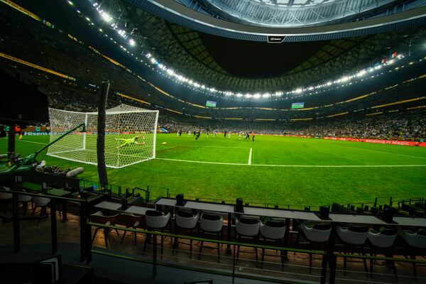 Cosm, an immersive theater company, will showcase World Cup matches at its new Atlanta location during the summer of 2026. (Courtesy of Cosm)