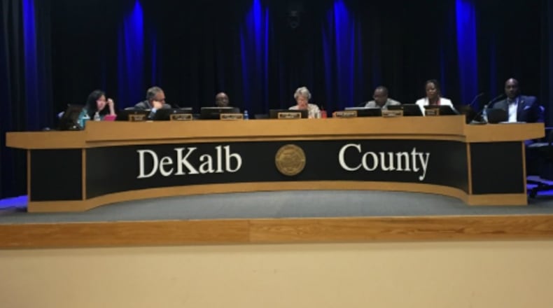 The DeKalb County Board of Commissioners