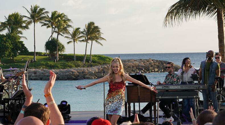 AMERICAN IDOL - "208 (Showcase/Final Judgment)" - For the first time ever, "American Idol"'s iconic showcase round hits the road, heading to Aulani, A Disney Resort & Spa in Ko Olina, Hawaii, where the showÕs Top 40 contestants take to the beach for incredible solo performances in front of a live audience and the superstar judge panel. Following the performances, itÕs an emotional roller coaster in paradise as the judges sit down with each contestant to reveal their fate, culminating with the showÕs Top 20 finalists. The search for AmericaÕs next superstar continues on The ABC Television Network, SUNDAY, MARCH 31 (8:00 - 11:00 p.m. EDT), streaming and on demand. (ABC/Karen Neal) MARGIE MAYS