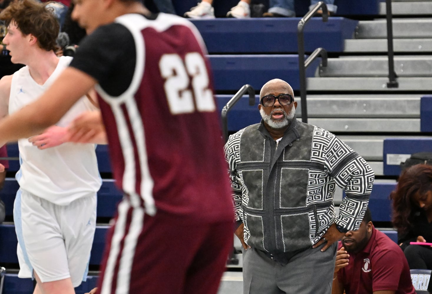 Tucker head coach James Hartry