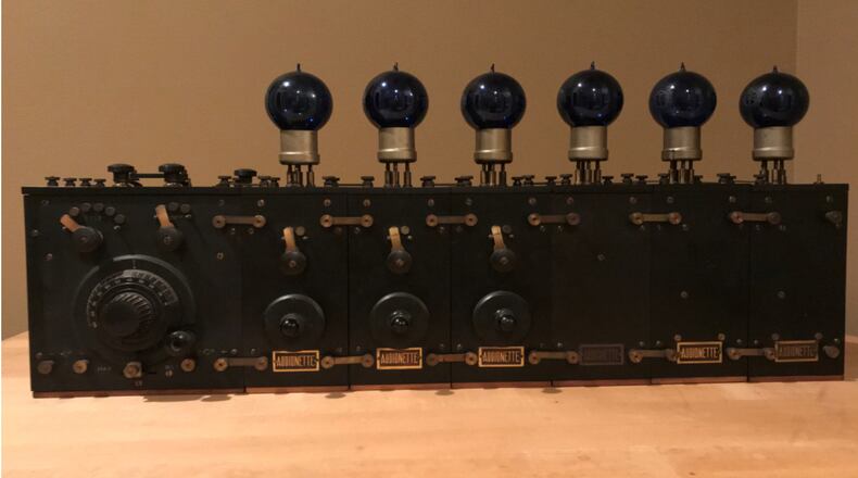 This radio looks a bit odd, but it might be valuable. (Handout)