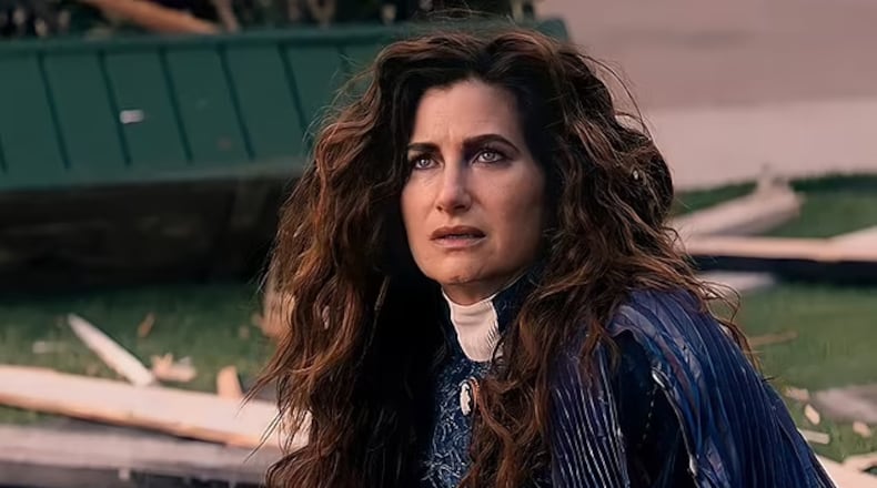 Kathryn Hahn was a breakout star on the original Disney+ series "WandaVision," leading to a spin-off series called "Agatha: Coven of Chaos." DISNEY+