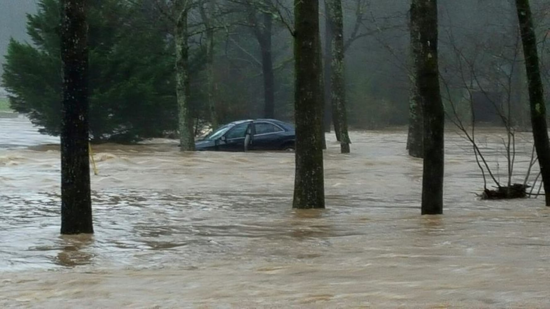 Flooding in Gilmer County