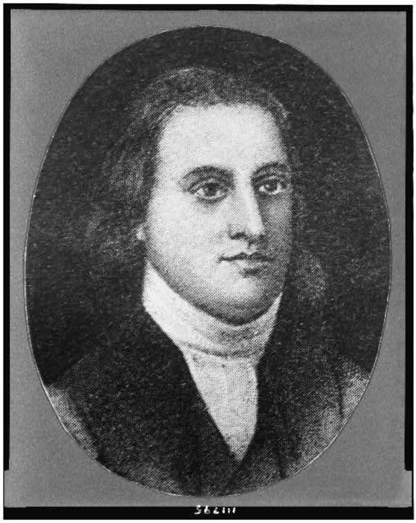 Button Gwinnett was one of three Georgians to sign the Declaration of Independence. He was an immigrant from England who failed as a Savannah shopkeeper and as a planter on St. Catherines Island prior to entering politics. (Courtesy of the Library of Congress)