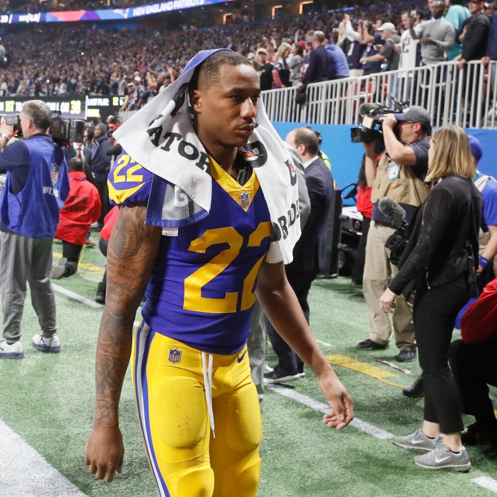Photos: Patriots celebrate, Rams commiserate at Super Bowl