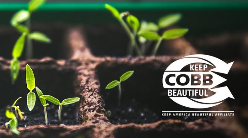 The garden at the Austell Senior Center is being readied for fall produce by the Cobb County Master Gardeners. (Courtesy of Cobb County)