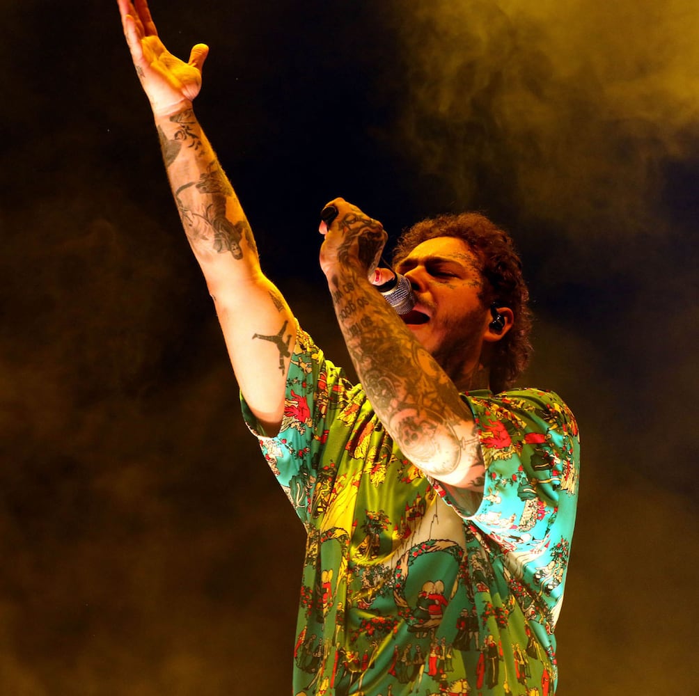 PHOTOS: POST MALONE performs at State Farm Arena